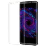 Laptop, Telefoane si Tablete - Telefoane mobile si accesorii - Accesorii Telefoane - Folii protectie telefoane - Folie sticla Samsung Galaxy S8 pentru tot ecranul (Full Cover) curbata 3D, Transparenta - Infinity.ro