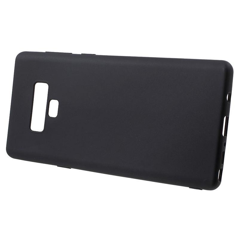 Laptop, Telefoane si Tablete - Telefoane mobile si accesorii - Accesorii Telefoane - Huse telefoane - Husa Samsung Galaxy Note 9 - Silicon moale TPU, Anti-Amprente, Neagra - Infinity.ro