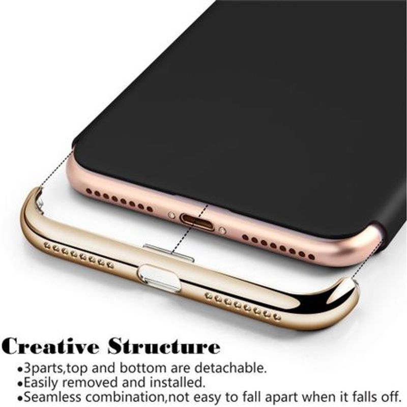 Laptop, Telefoane si Tablete - Telefoane mobile si accesorii - Accesorii Telefoane - Huse telefoane - Husa Samsung Galaxy J3 2017 , MyStyle Elegance Luxury 3in1 Ring, Black - Infinity.ro