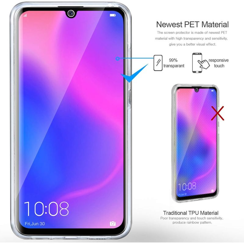 Laptop, Telefoane si Tablete - Telefoane mobile si accesorii - Accesorii Telefoane - Huse telefoane - Husa telefon 360, TPU/PC, Compatibil cu Huawei P30 Pro, Transparent - Infinity.ro