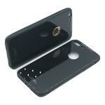 Laptop, Telefoane si Tablete - Telefoane mobile si accesorii - Accesorii Telefoane - Huse telefoane - Husa Apple iPhone 6 Plus/6S Plus, MyStyle Back Glass, husa cu sticla securizata pe spate de culoare neagra - Infinity.ro