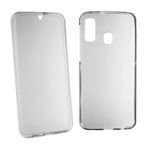Laptop, Telefoane si Tablete - Telefoane mobile si accesorii - Accesorii Telefoane - Huse telefoane - Husa Silicon 360° Fata/Spate pentru Samsung Galaxy A40, Transparent - Infinity.ro