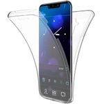 Laptop, Telefoane si Tablete - Telefoane mobile si accesorii - Accesorii Telefoane - Huse telefoane - Husa Full TPU 360° (fata + spate) compatibila cu Apple Iphone XS, Transparent - Infinity.ro