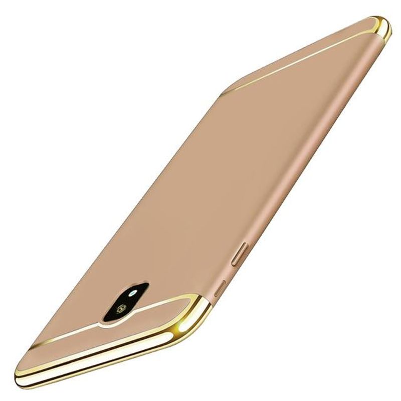Laptop, Telefoane si Tablete - Telefoane mobile si accesorii - Accesorii Telefoane - Huse telefoane - Husa Samsung Galaxy J7 2017 , MyStyle Elegance Luxury 3in1 Gold - Infinity.ro