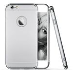 Laptop, Telefoane si Tablete - Telefoane mobile si accesorii - Accesorii Telefoane - Huse telefoane - Husa telefon Iphone 6 / 6S ofera protectie 3in1 Ultrasubtire - Silver Matte - Infinity.ro