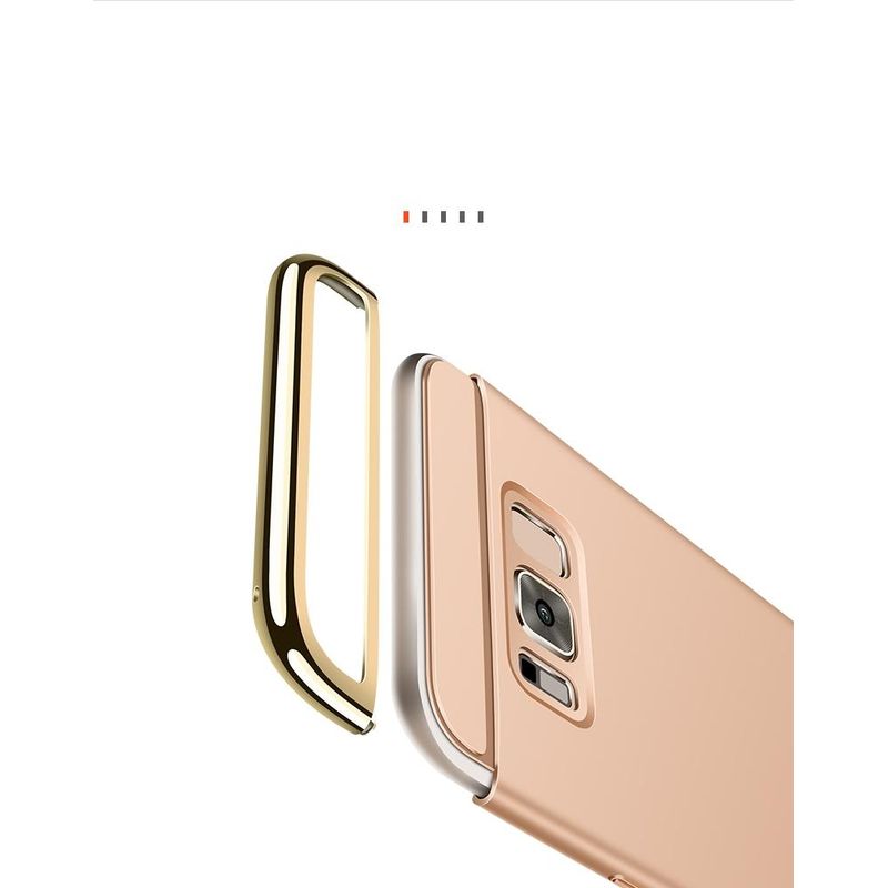 Laptop, Telefoane si Tablete - Telefoane mobile si accesorii - Accesorii Telefoane - Huse telefoane - Husa Samsung Galaxy S8 Plus, MyStyle Elegance Luxury 3in1 Gold - Infinity.ro