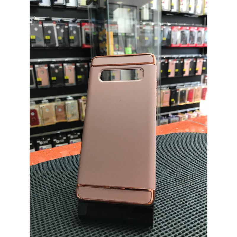 Laptop, Telefoane si Tablete - Telefoane mobile si accesorii - Accesorii Telefoane - Huse telefoane - Husa Samsung Galaxy S10, MyStyle Elegance Luxury 3in1, Rose-Gold - Infinity.ro