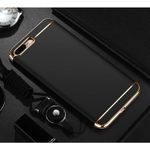 Laptop, Telefoane si Tablete - Telefoane mobile si accesorii - Accesorii Telefoane - Huse telefoane - Husa telefon Apple Iphone 8 ofera protectie Subtire 3in1 Lux Black Matte Full - Infinity.ro