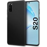 Laptop, Telefoane si Tablete - Telefoane mobile si accesorii - Accesorii Telefoane - Huse telefoane - Husa Samsung Galaxy S20, slim antisoc Negru - Infinity.ro