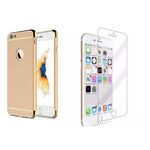 Laptop, Telefoane si Tablete - Telefoane mobile si accesorii - Accesorii Telefoane - Huse telefoane - Pachet husa Apple iPhone 7 Plus, MyStyle Elegance Gold, folie de sticla gratis - Infinity.ro