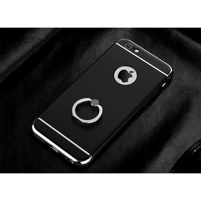 Laptop, Telefoane si Tablete - Telefoane mobile si accesorii - Accesorii Telefoane - Huse telefoane - Husa Apple iPhone 7, MyStyle Elegance Luxury 3in1 Ring Black - Infinity.ro