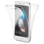 Laptop, Telefoane si Tablete - Telefoane mobile si accesorii - Accesorii Telefoane - Huse telefoane - Husa Full TPU 360° (fata + spate) pentru Huawei P9 Lite 2017, Transparent - Infinity.ro
