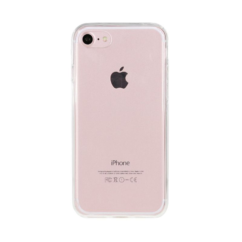 Laptop, Telefoane si Tablete - Telefoane mobile si accesorii - Accesorii Telefoane - Huse telefoane - Husa Full Cover 360° Silicon Iphone 7 / 8 Transparent - Infinity.ro