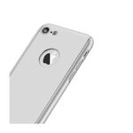 Laptop, Telefoane si Tablete - Telefoane mobile si accesorii - Accesorii Telefoane - Huse telefoane - Husa Aisi Iphone 7 Full Cover 360 + folie sticla, Silver - Infinity.ro