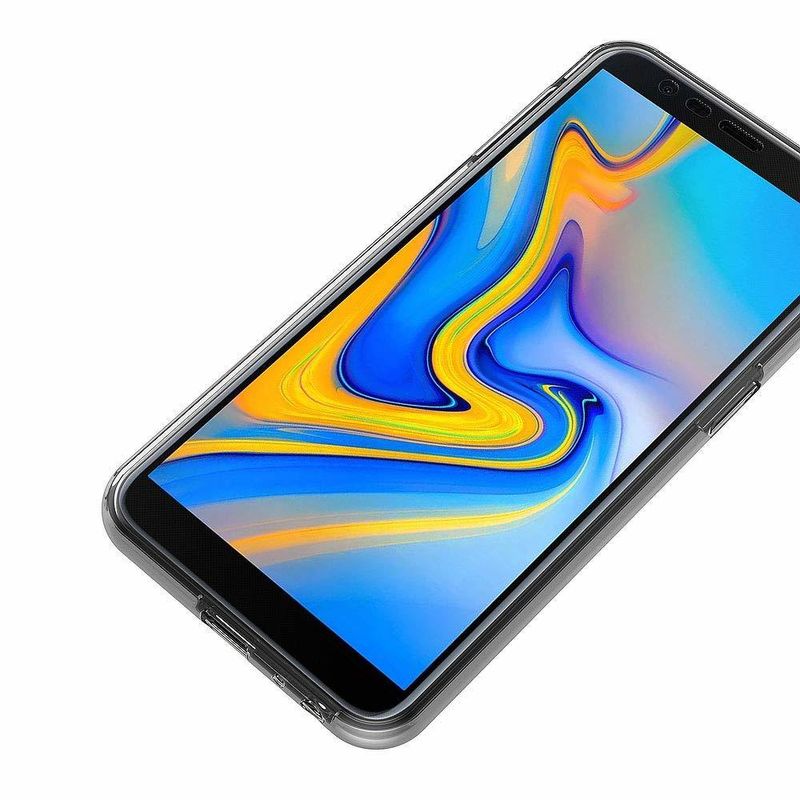 Laptop, Telefoane si Tablete - Telefoane mobile si accesorii - Accesorii Telefoane - Huse telefoane - Husa Samsung Galaxy J6 Plus (2018) Silicon TPU 360 grade (fata - spate) - transparent - Infinity.ro
