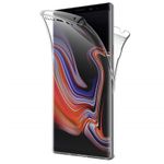 Laptop, Telefoane si Tablete - Telefoane mobile si accesorii - Accesorii Telefoane - Huse telefoane - Husa Full TPU 360° (fata + spate) pentru Samsung Galaxy Note 9, Transparent - Infinity.ro