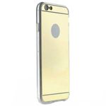 Laptop, Telefoane si Tablete - Telefoane mobile si accesorii - Accesorii Telefoane - Huse telefoane - Husa protectie efect oglinda pentru Iphone 7 Plus, Luxury Gold Plated, Perfect Fit - Infinity.ro
