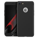 Laptop, Telefoane si Tablete - Telefoane mobile si accesorii - Accesorii Telefoane - Huse telefoane - Husa telefon Apple Iphone 7 Plus ofera protectie Subtire 3in1 Lux Design Black + Folie Sticla - Infinity.ro