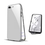 Laptop, Telefoane si Tablete - Telefoane mobile si accesorii - Accesorii Telefoane - Huse telefoane - Husa Iphone 7, Full Cover 360, cu Prindere Magnetica, Rama din Metal si Spate din Plastic Cal. I, Negru - Infinity.ro