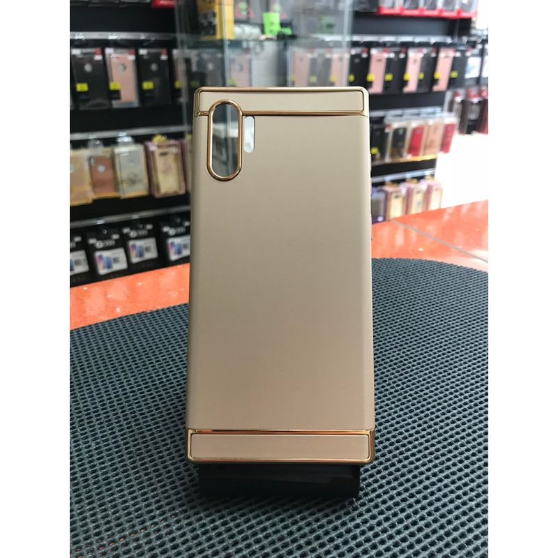 Laptop, Telefoane si Tablete - Telefoane mobile si accesorii - Accesorii Telefoane - Huse telefoane - Husa Samsung Galaxy Note 10, MyStyle Elegance Luxury 3in1, Gold - Infinity.ro