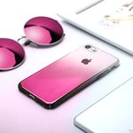 Laptop, Telefoane si Tablete - Telefoane mobile si accesorii - Accesorii Telefoane - Huse telefoane - Husa telefon Iphone 7 ofera protectie Ultrasubtire - Pink Cameleon - Infinity.ro