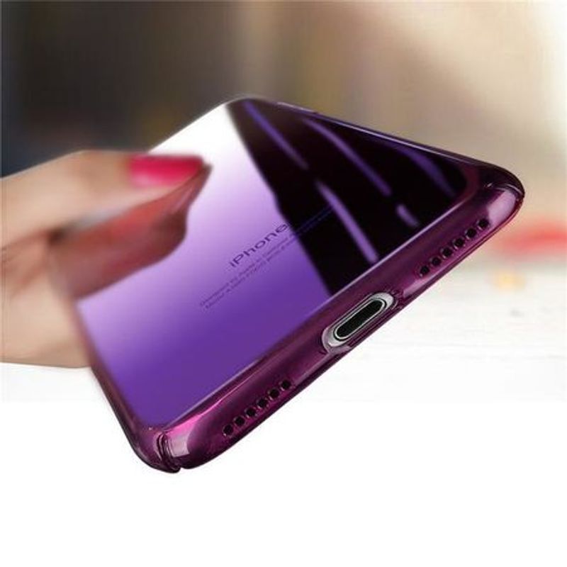 Laptop, Telefoane si Tablete - Telefoane mobile si accesorii - Accesorii Telefoane - Huse telefoane - Husa Apple iPhone XS MAX, MyStyle Crystal Pink Cameleon gradient color changer - Infinity.ro
