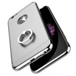 Laptop, Telefoane si Tablete - Telefoane mobile si accesorii - Accesorii Telefoane - Huse telefoane - Husa Apple iPhone 7 Plus, MyStyle Elegance Luxury 3in1 Ring Silver - Infinity.ro