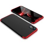 Laptop, Telefoane si Tablete - Telefoane mobile si accesorii - Accesorii Telefoane - Huse telefoane - Husa Full Cover 360 GKK Apple iPhone X, iPhone 10 - Negru-Rosu - Infinity.ro
