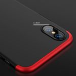 Laptop, Telefoane si Tablete - Telefoane mobile si accesorii - Accesorii Telefoane - Huse telefoane - Husa Full Cover 360 GKK Apple iPhone X, iPhone 10 - Negru-Rosu - Infinity.ro