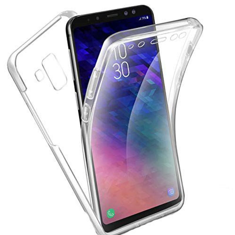 Laptop, Telefoane si Tablete - Telefoane mobile si accesorii - Accesorii Telefoane - Huse telefoane - Husa Samsung Galaxy A8 2018, MyStyle FullBody ultra slim TPU , fata - spate transparenta - Infinity.ro