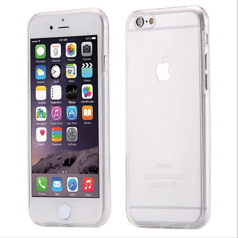 Laptop, Telefoane si Tablete - Telefoane mobile si accesorii - Accesorii Telefoane - Huse telefoane - Husa Iphone 6 / 6S Silicon TPU 360 grade - transparent - Infinity.ro