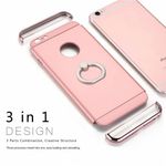 Laptop, Telefoane si Tablete - Telefoane mobile si accesorii - Accesorii Telefoane - Huse telefoane - Husa Apple iPhone 7 Plus, MyStyle Elegance Luxury 3in1 Ring Rose-Gold - Infinity.ro