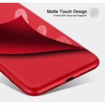 Laptop, Telefoane si Tablete - Telefoane mobile si accesorii - Accesorii Telefoane - Huse telefoane - Husa telefon Iphone 8 ofera protectie Completa 3in1 Ultrasubtire Lux Red Matte - Infinity.ro
