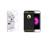 Laptop, Telefoane si Tablete - Telefoane mobile si accesorii - Accesorii Telefoane - Huse telefoane - Pachet husa Apple iPhone 6 Plus/6S Plus,MyStyle Elegance Luxury 3in1 Black, folie de sticla gratis - Infinity.ro