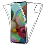 Laptop, Telefoane si Tablete - Telefoane mobile si accesorii - Accesorii Telefoane - Huse telefoane - Husa compatibila Samsung S20 Plus silicon TPU 360 fata si spate, Transparent - Infinity.ro