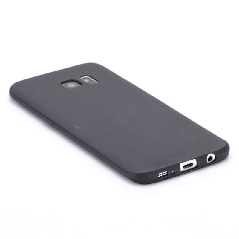 Laptop, Telefoane si Tablete - Telefoane mobile si accesorii - Accesorii Telefoane - Huse telefoane - Husa TPU compatibil cu SAMSUNG Galaxy S7 Edge - Silicon Negru Mat - Infinity.ro