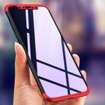 Laptop, Telefoane si Tablete - Telefoane mobile si accesorii - Accesorii Telefoane - Huse telefoane - Husa Full Cover 360 GKK Apple iPhone X, iPhone 10 - Negru-Rosu - Infinity.ro