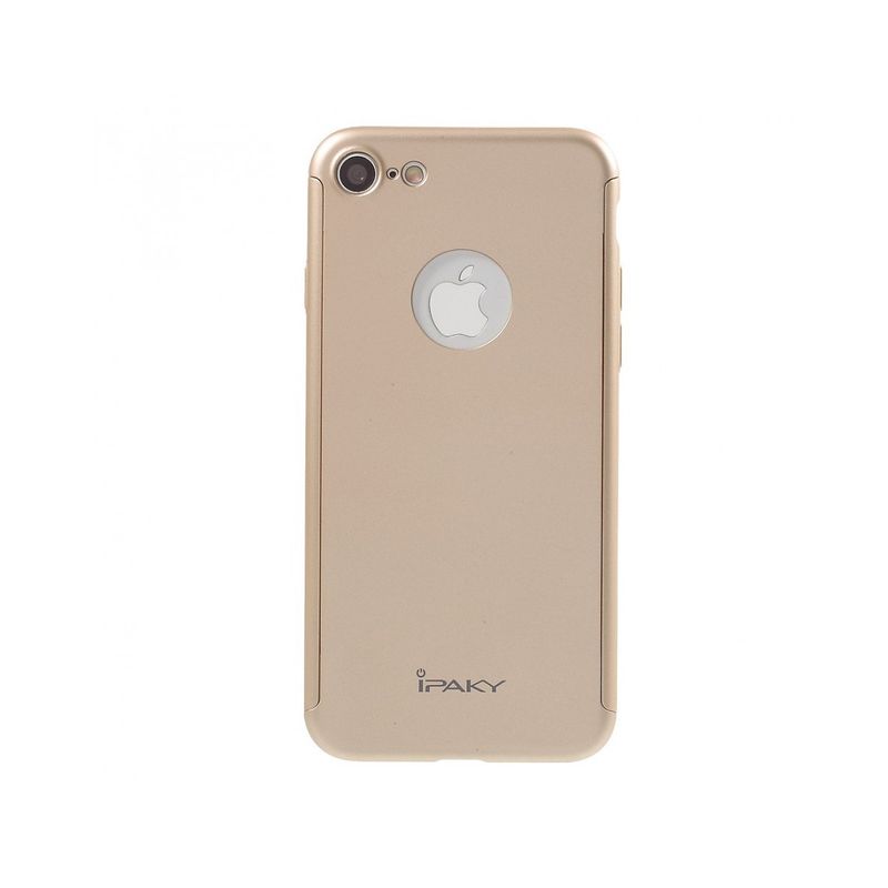 Laptop, Telefoane si Tablete - Telefoane mobile si accesorii - Accesorii Telefoane - Huse telefoane - Husa protectie completa IPAKY pentru iPhone 6 / 6s, gold - Infinity.ro