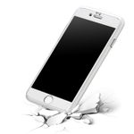 Laptop, Telefoane si Tablete - Telefoane mobile si accesorii - Accesorii Telefoane - Huse telefoane - Husa telefon Iphone 8 Plus ofera protectie 360° Ultrasubtire + Folie Sticla Silver - Infinity.ro