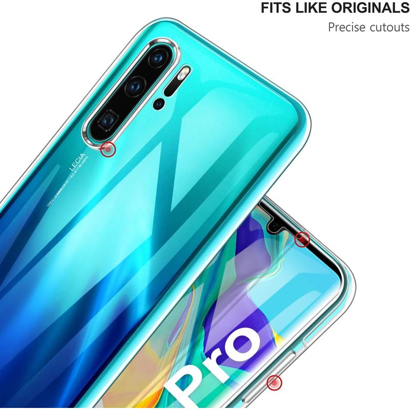 Laptop, Telefoane si Tablete - Telefoane mobile si accesorii - Accesorii Telefoane - Huse telefoane - Husa pentru Huawei P30 Pro, Transparenta din silicon TPU - Infinity.ro
