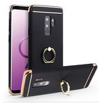 Laptop, Telefoane si Tablete - Telefoane mobile si accesorii - Accesorii Telefoane - Huse telefoane - Husa Samsung Galaxy S8 Plus, MyStyle Elegance Luxury 3in1 Ring, Black - Infinity.ro