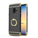 Laptop, Telefoane si Tablete - Telefoane mobile si accesorii - Accesorii Telefoane - Huse telefoane - Husa Samsung Galaxy S8 Plus, MyStyle Elegance Luxury 3in1 Ring, Black - Infinity.ro