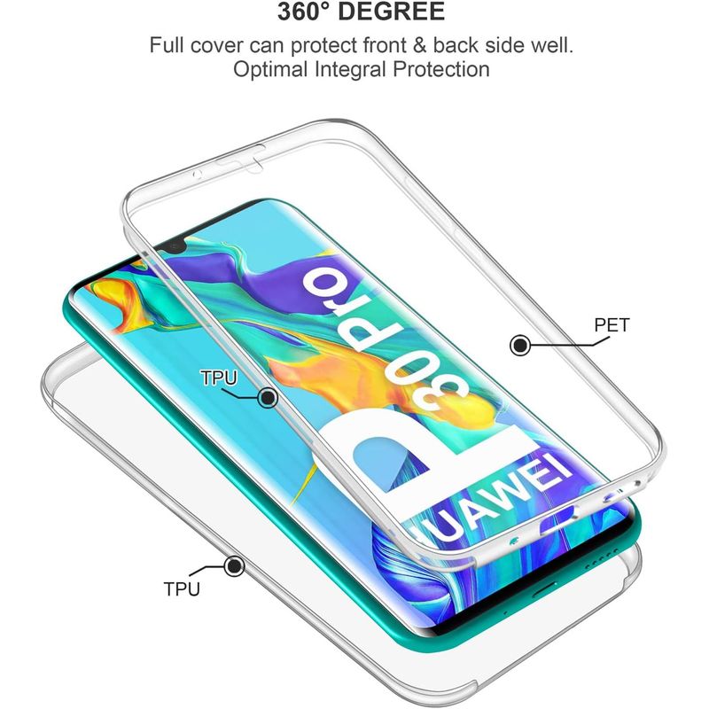Laptop, Telefoane si Tablete - Telefoane mobile si accesorii - Accesorii Telefoane - Huse telefoane - Husa pentru Huawei P30 Pro, Transparenta din silicon TPU - Infinity.ro