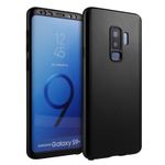 Laptop, Telefoane si Tablete - Telefoane mobile si accesorii - Accesorii Telefoane - Huse telefoane - Husa 360° Matte Full Protection - Samsung Galaxy S9 Plus - Negru - (fata + spate + folie de protectie din silicon) - Infinity.ro