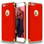 Laptop, Telefoane si Tablete - Telefoane mobile si accesorii - Accesorii Telefoane - Huse telefoane - Husa telefon Iphone 8 Plus ofera protectie 3in1 Ultrasubtire - Lux Red Matte - Infinity.ro