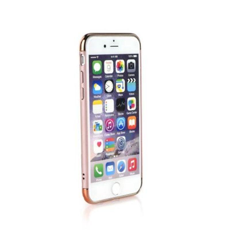 Laptop, Telefoane si Tablete - Telefoane mobile si accesorii - Accesorii Telefoane - Huse telefoane - Husa Apple iPhone 7 Plus, MyStyle Elegance Luxury 3in1 Rose-Gold - Infinity.ro