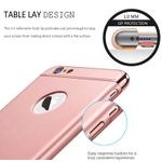 Laptop, Telefoane si Tablete - Telefoane mobile si accesorii - Accesorii Telefoane - Huse telefoane - Husa telefon Iphone 6/6S ofera protectie 360° 3in1 Ultrasubtire - Rose - Infinity.ro