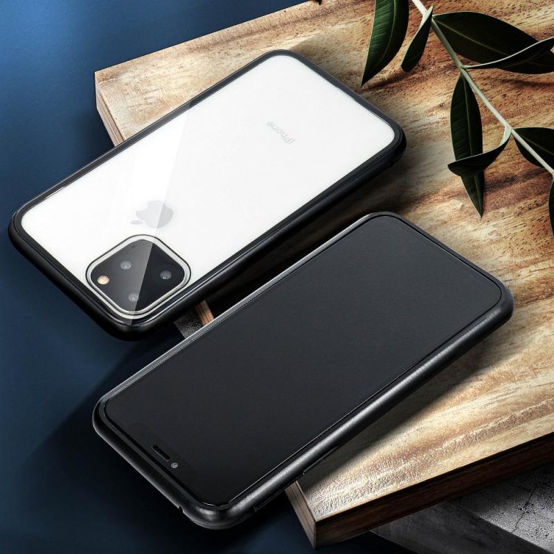 Laptop, Telefoane si Tablete - Telefoane mobile si accesorii - Accesorii Telefoane - Huse telefoane - Husa Full Cover 360 Forcell Magneto pentru Samsung Galaxy S20 cu protectie display, Negru - Infinity.ro
