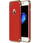 Laptop, Telefoane si Tablete - Telefoane mobile si accesorii - Accesorii Telefoane - Huse telefoane - Husa Apple iPhone SE2, MyStyle Elegance Luxury 3in1 Rosu - Infinity.ro