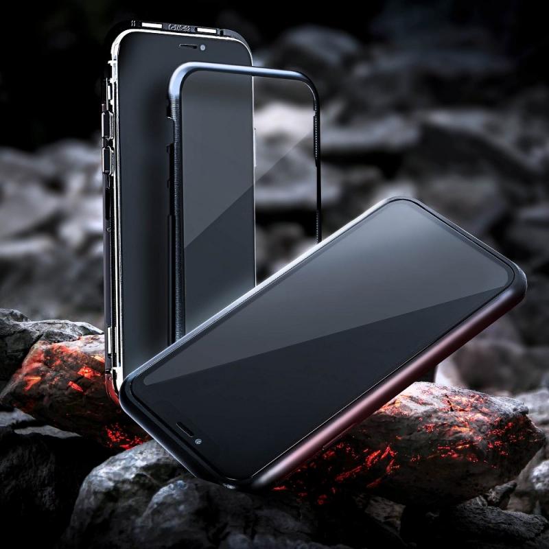 Laptop, Telefoane si Tablete - Telefoane mobile si accesorii - Accesorii Telefoane - Huse telefoane - Husa Full Cover 360 Forcell Magneto pentru Samsung Galaxy S20 cu protectie display, Negru - Infinity.ro